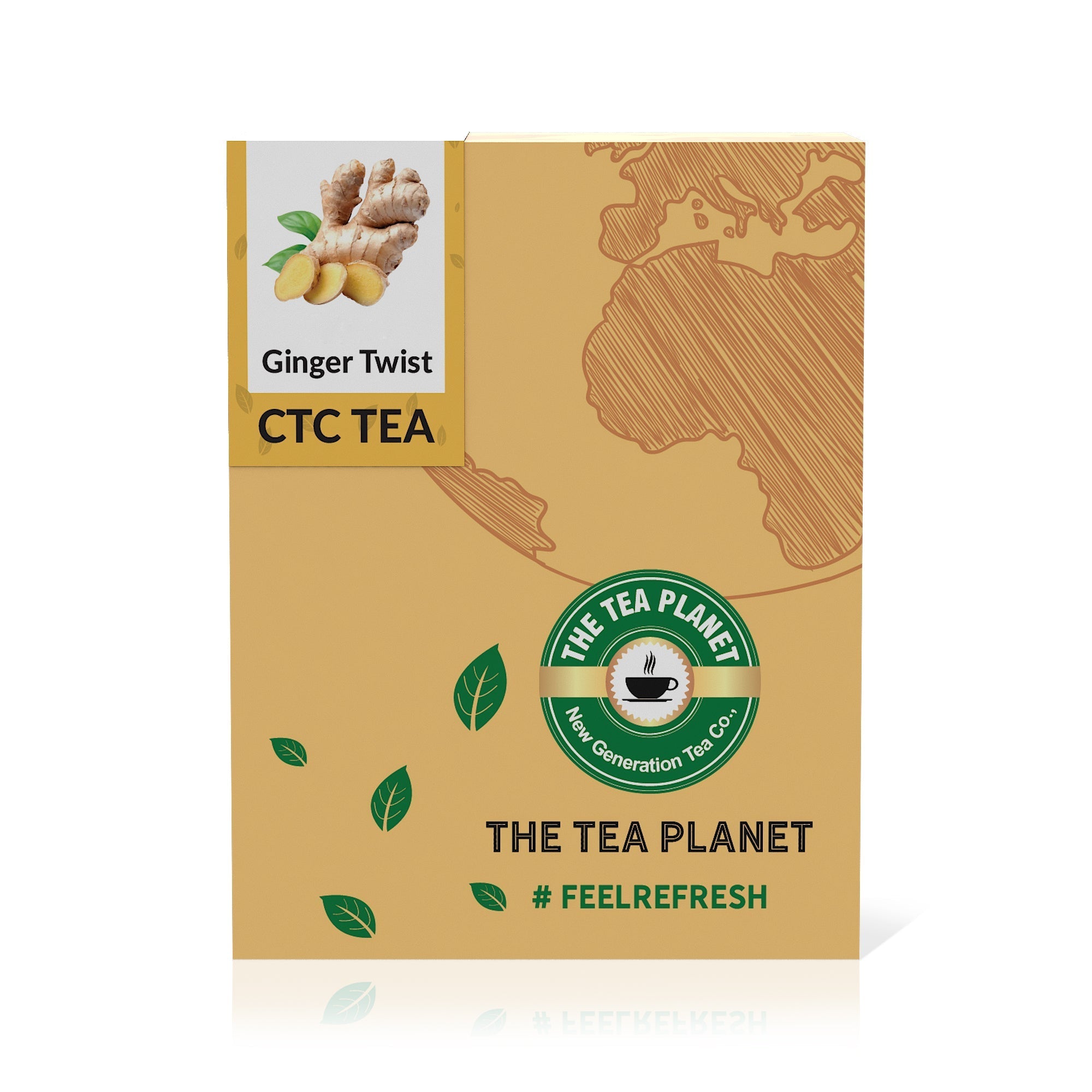 Ginger Twist Flavored CTC Tea 