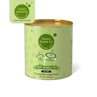 Green Apple Sin Fruit Bubble Tea Premix