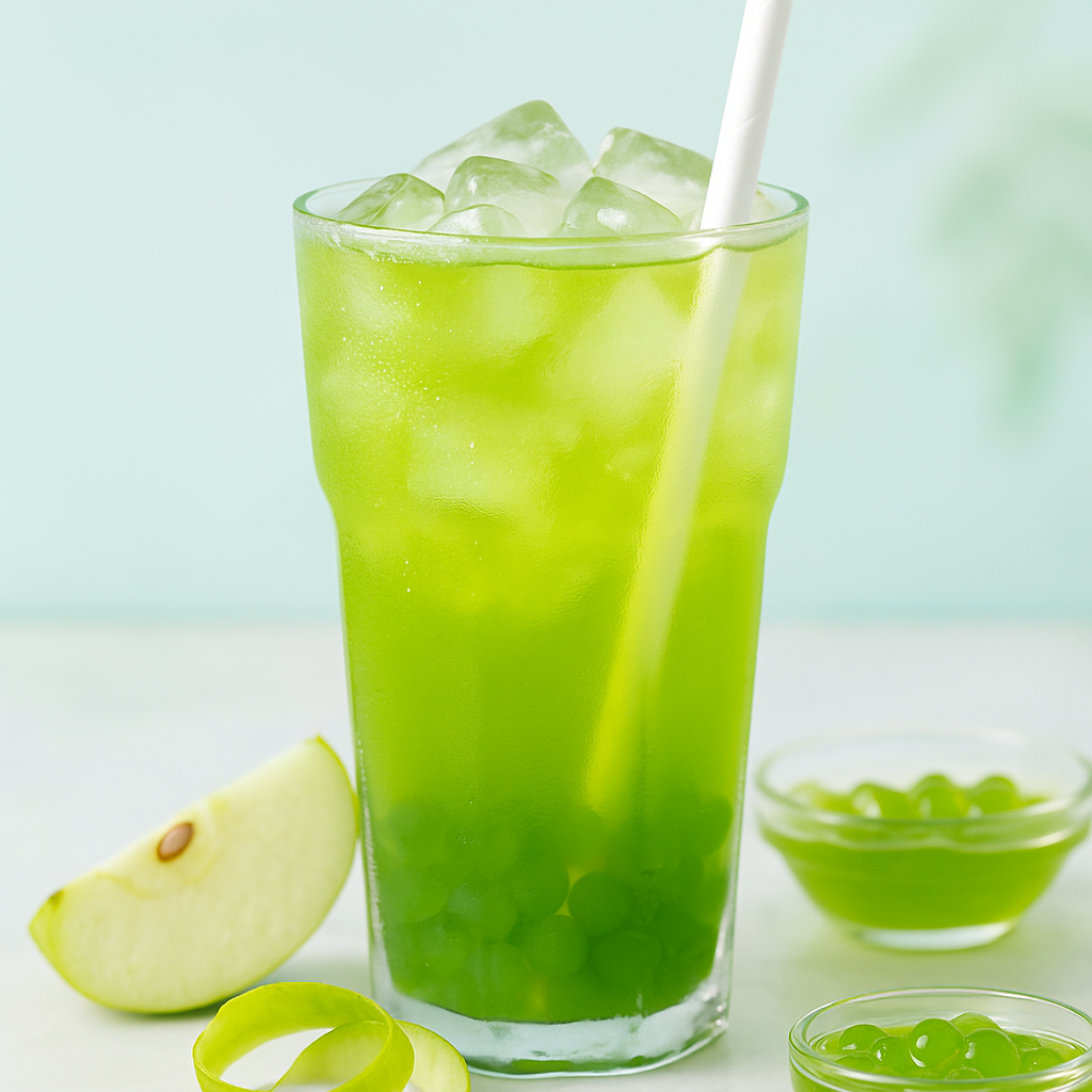 Green Apple Sin Fruit Bubble Tea Premix