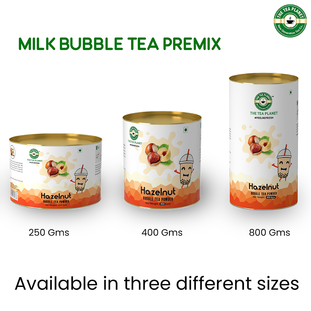 Hazelnut Bubble Tea Premix