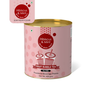 Hibiscus & Mint Fruit Bubble Tea Premix