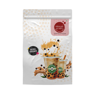 Hibiscus & Mint Fruit Bubble Tea Premix - 1 kg