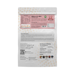 Hibiscus & Mint Fruit Bubble Tea Premix - 1 kg