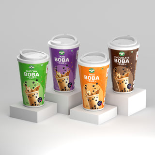 Taro Boba Cup