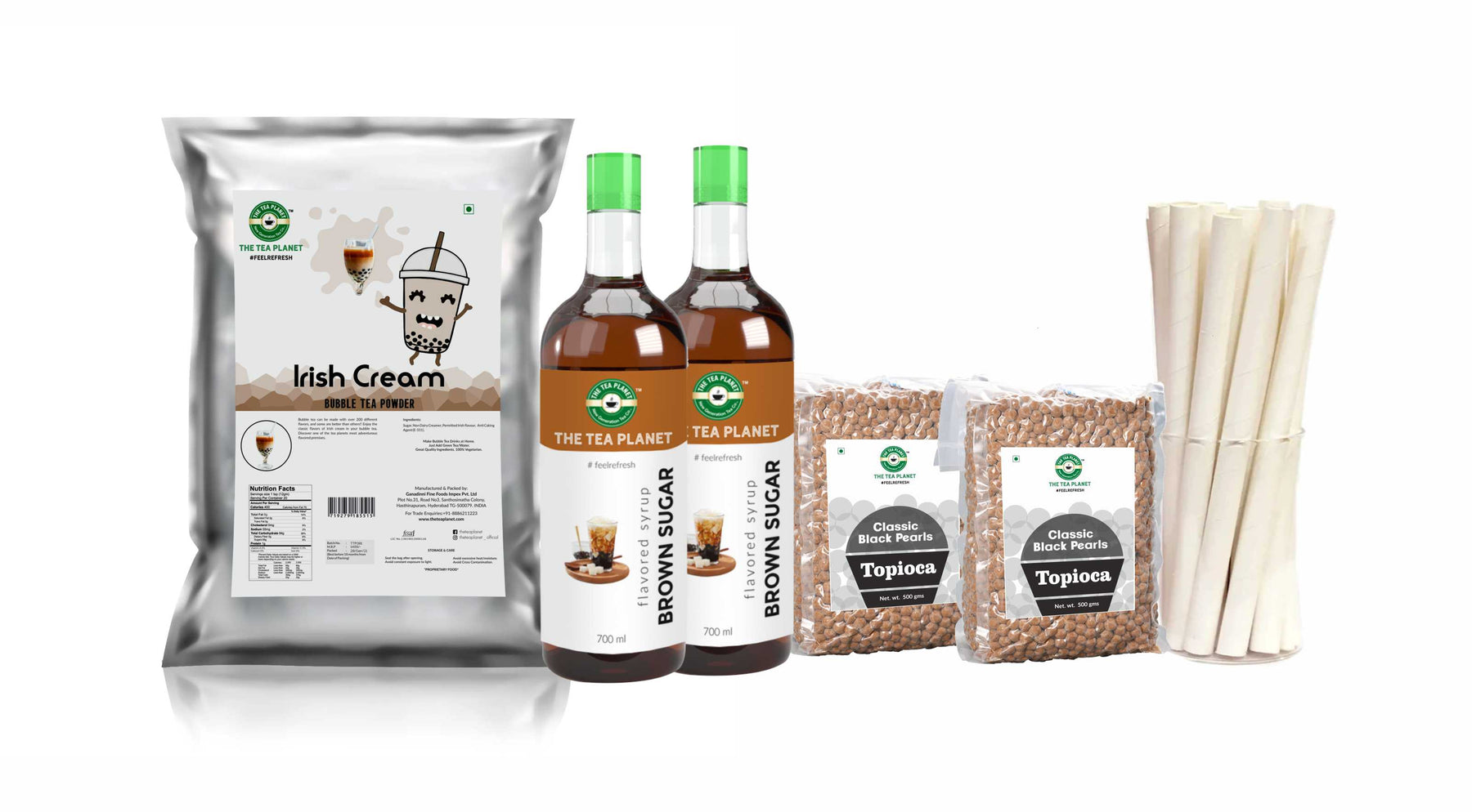 Irish Cream Tiger Series Milk Tea Starter Kit