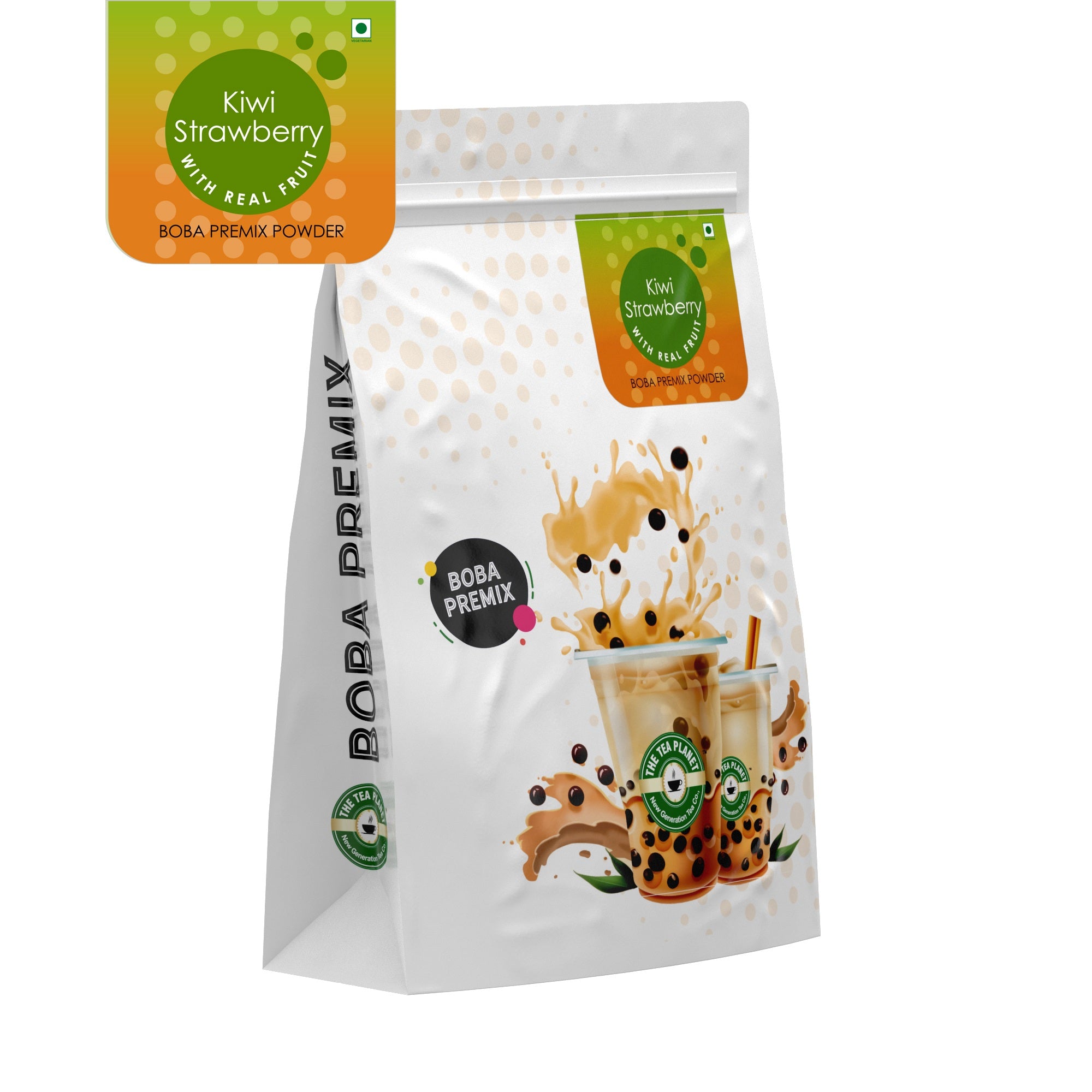 Kiwi Strawberry Fruit Bubble Tea Premix - 1 kg