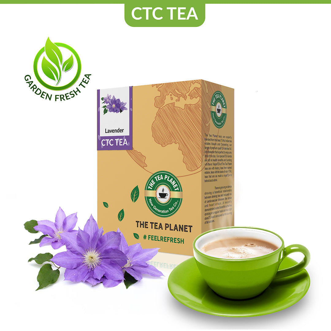 Lavender Black CTC Tea - 400 gms