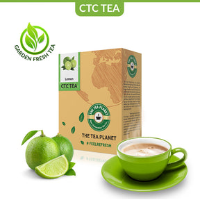 Lemon Flavored CTC Tea - 200 gms