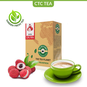 Lychee Flavored CTC Tea - 400 gms