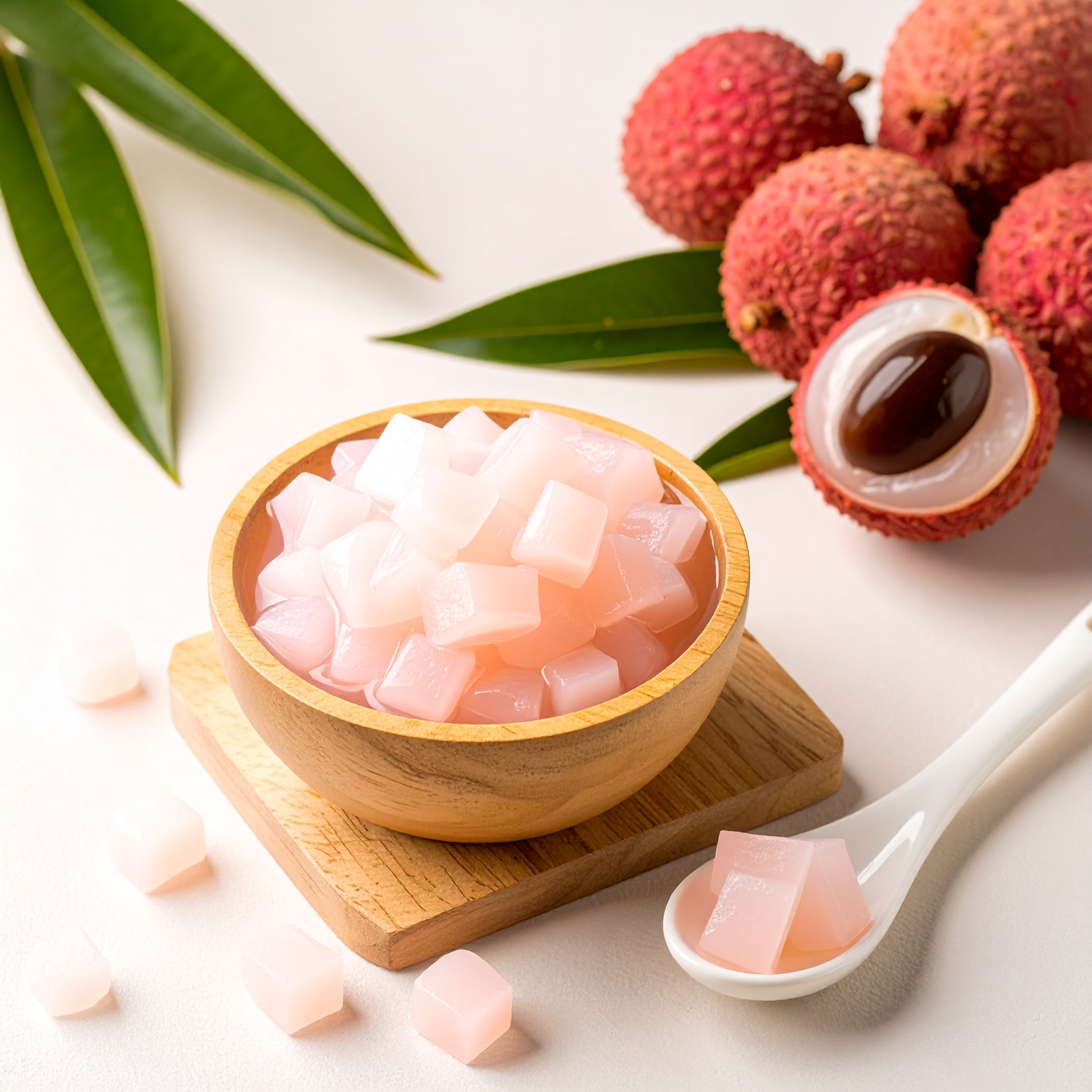Lychee Nata De Coco - 400 gms
