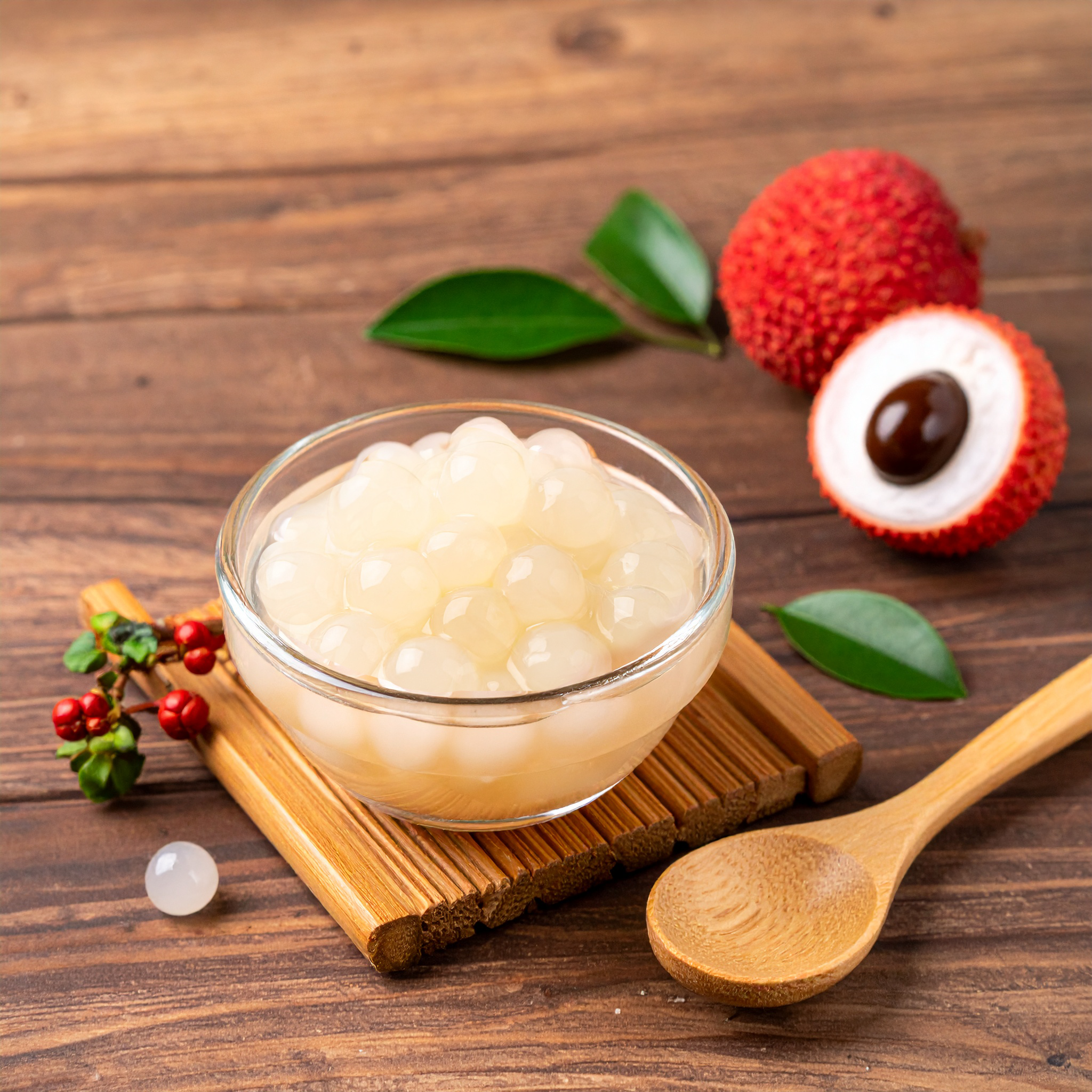 Lychee Popping Boba - 2 kg