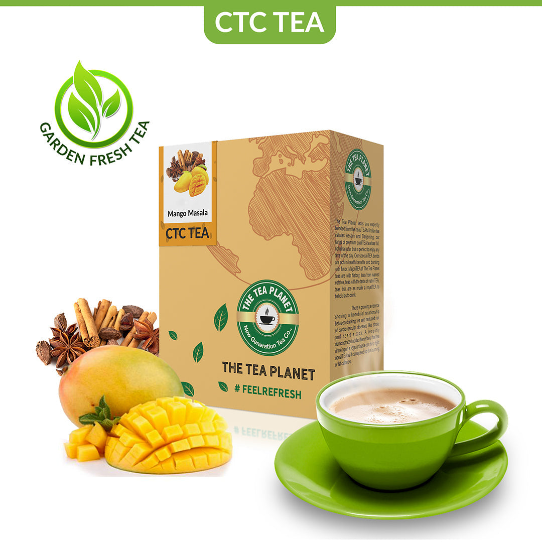 Mango & Masala Flavored CTC Tea - 400 gms