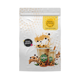 Mango & Peach  Fruit Bubble Tea Premix - 1 kg