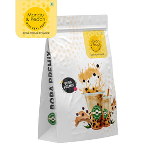 Mango & Peach Fruit Bubble Tea Premix