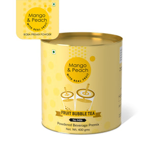 Mango & Peach Fruit Bubble Tea Premix