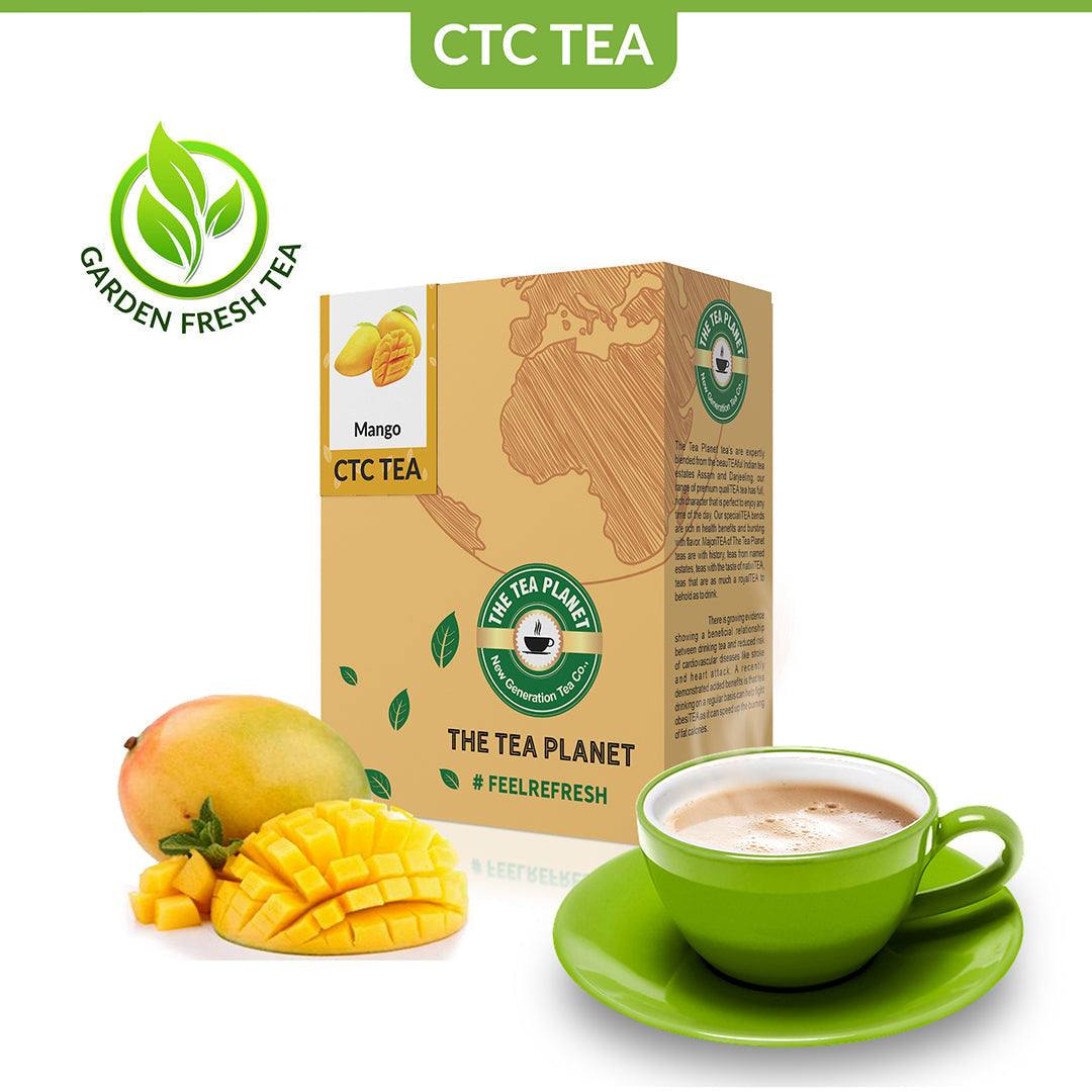 Mango Flavored CTC Tea - 400 gms