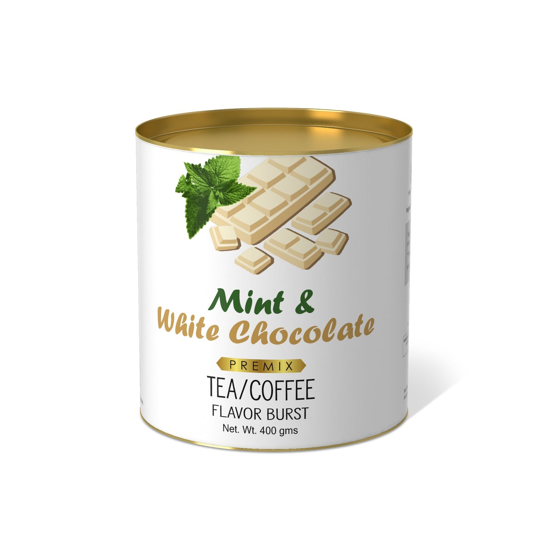 Mint & White Chocolate Flavor Burst - 400 gms
