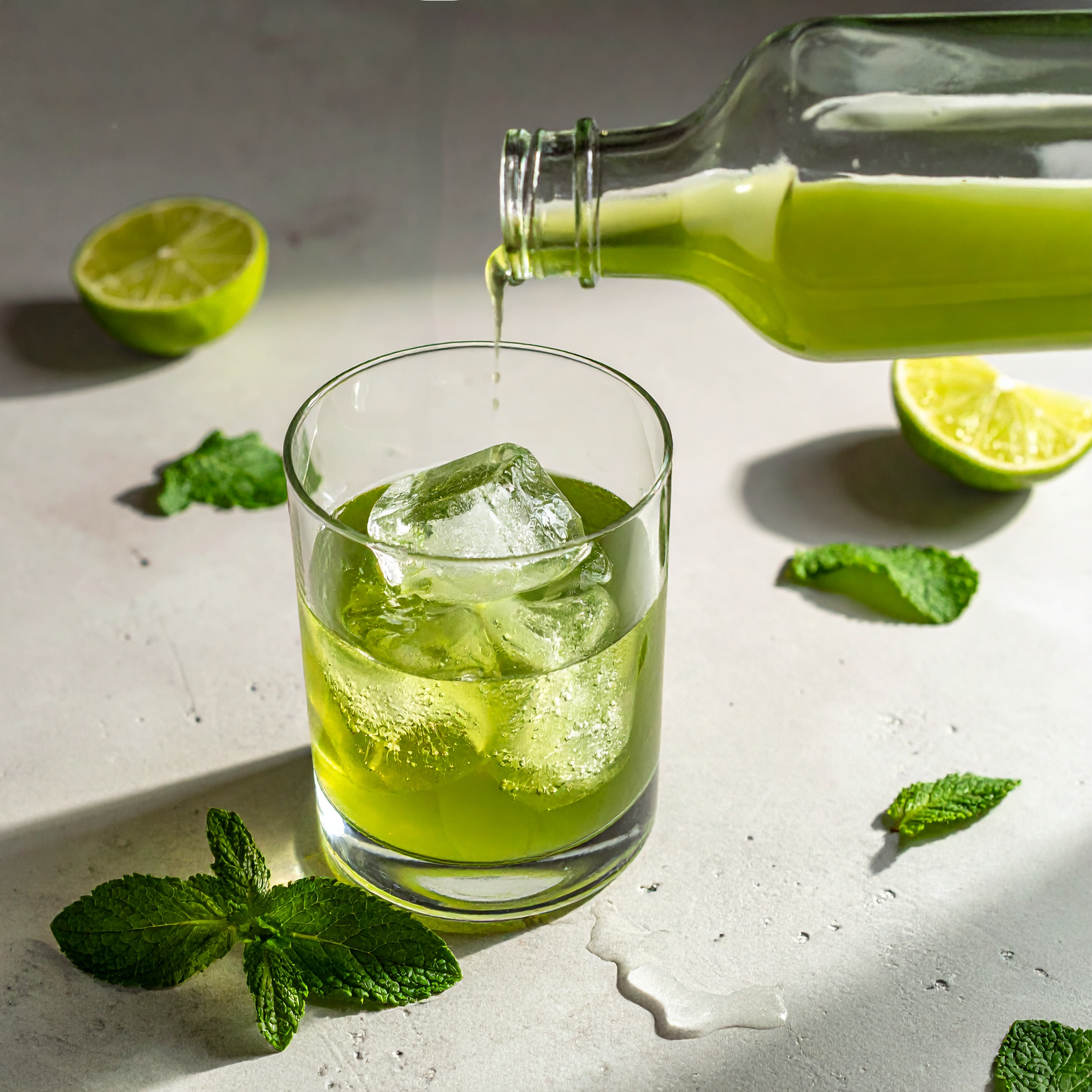 Mojito Green Tea Syrup - 1 Lt