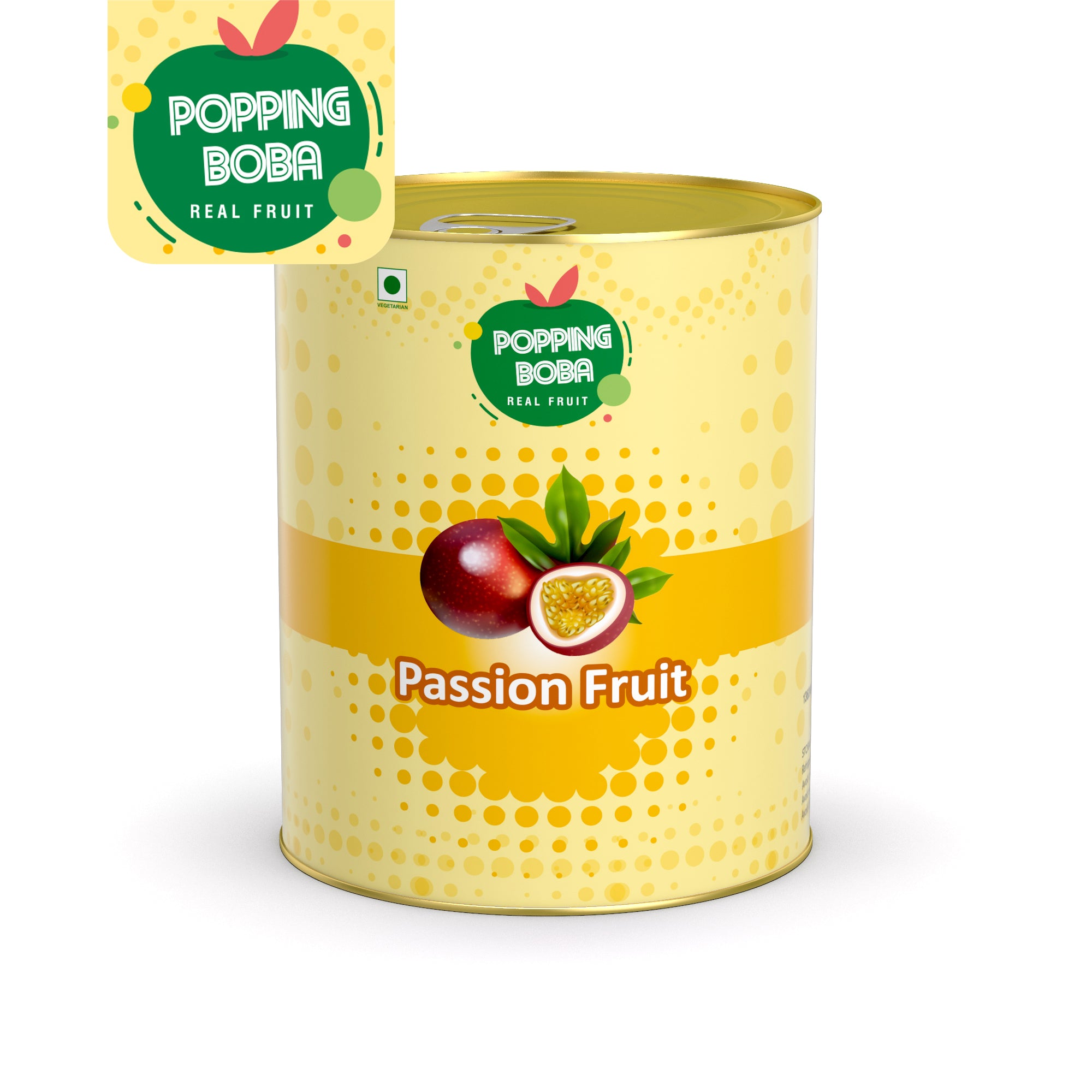 Passion Fruit Popping Boba - 1kg