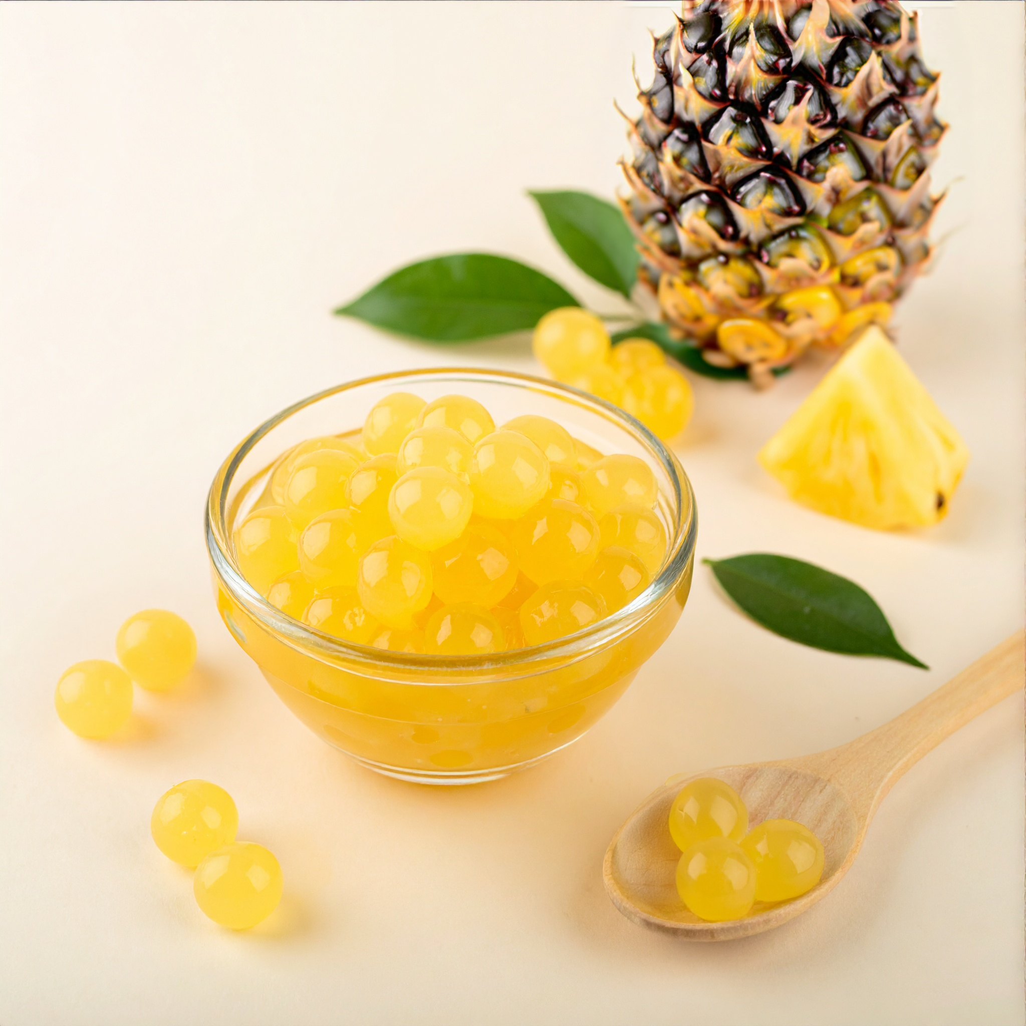 Pineapple Popping Boba - 400 gms
