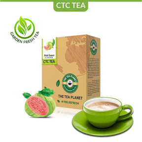 Pink Guava Flavored CTC Tea - 400 gms