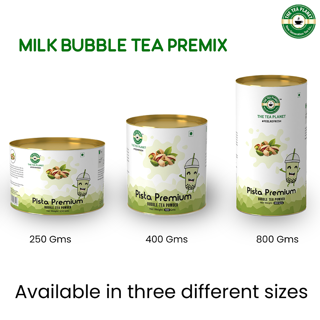 Pista Bubble Tea Premix - 400 gms