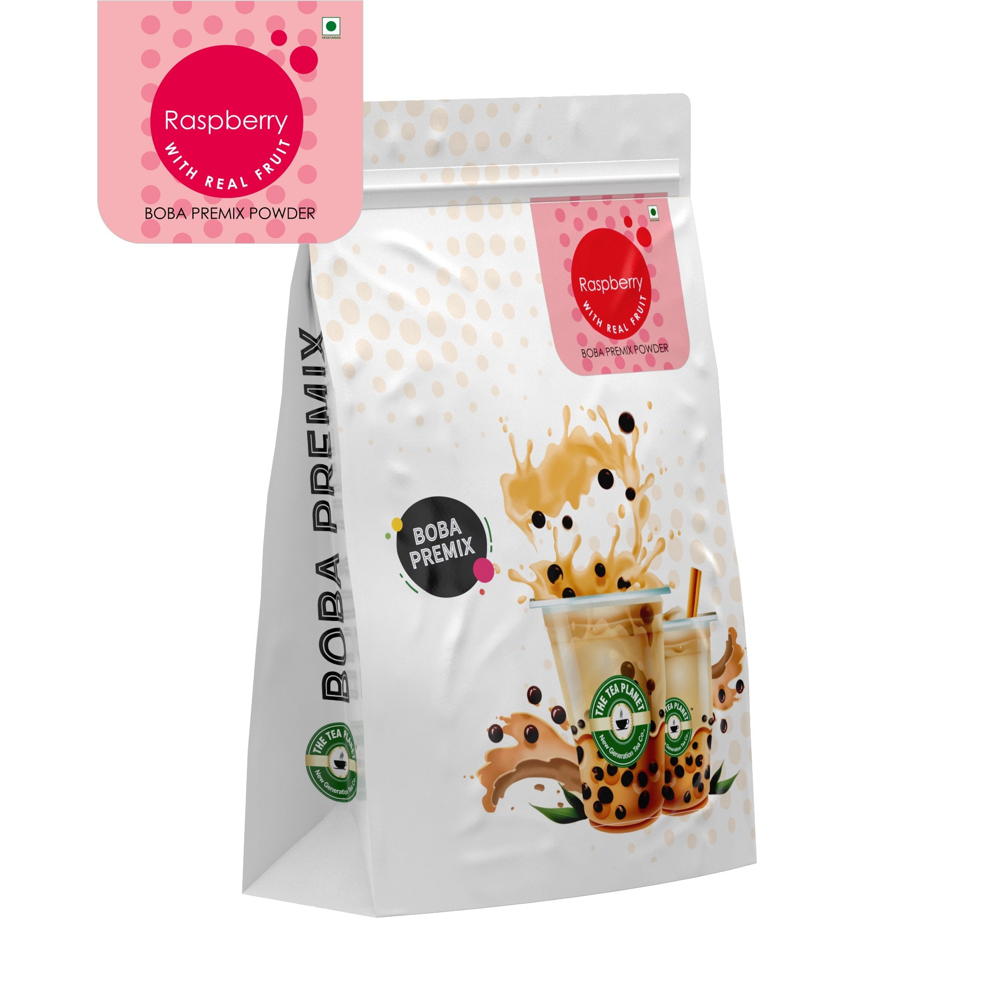 Raspberry Fruit Bubble Tea Premix