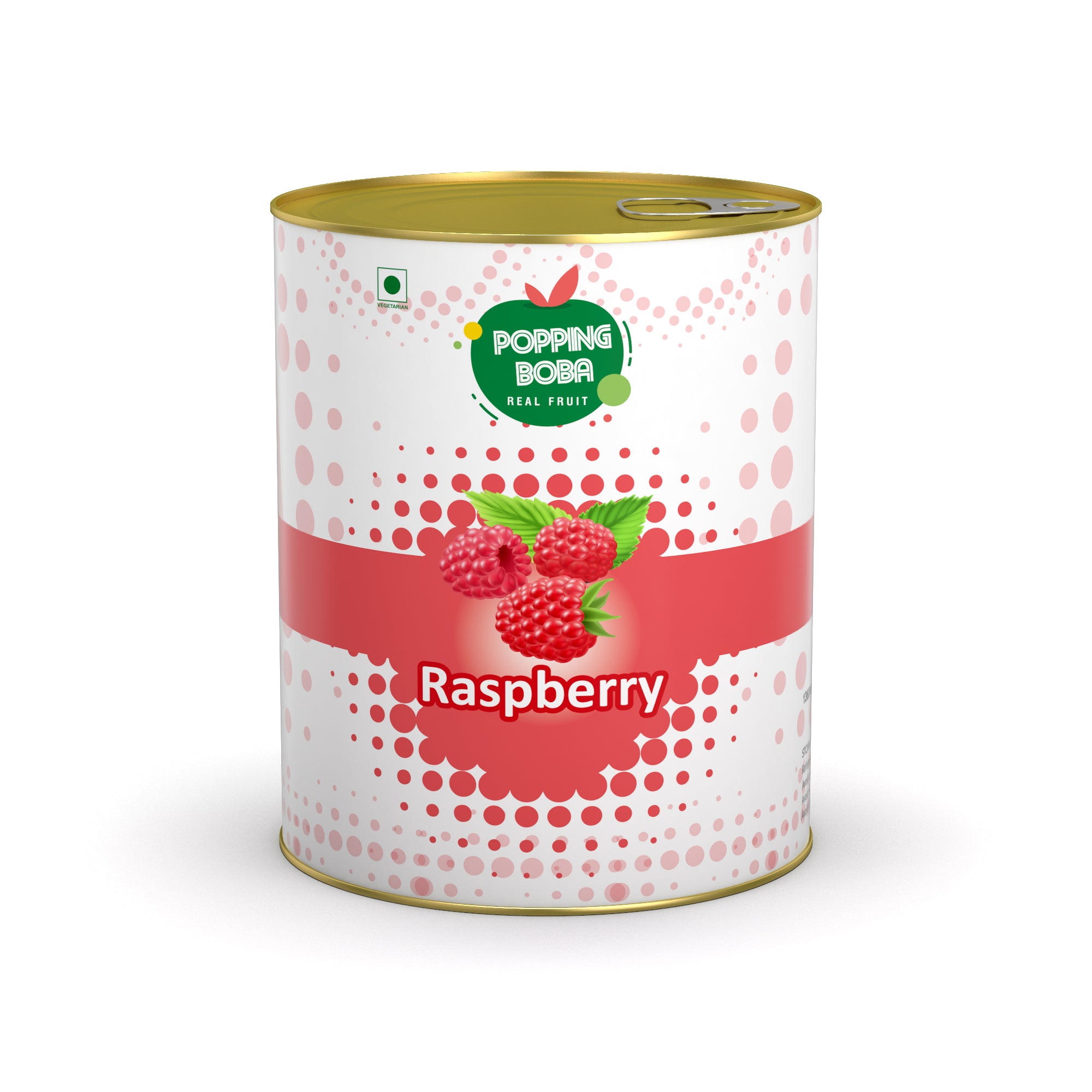 Raspberry Popping Boba - 1 kg