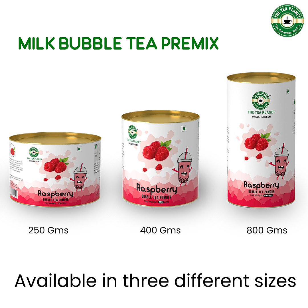 Raspberry Bubble Tea Premix