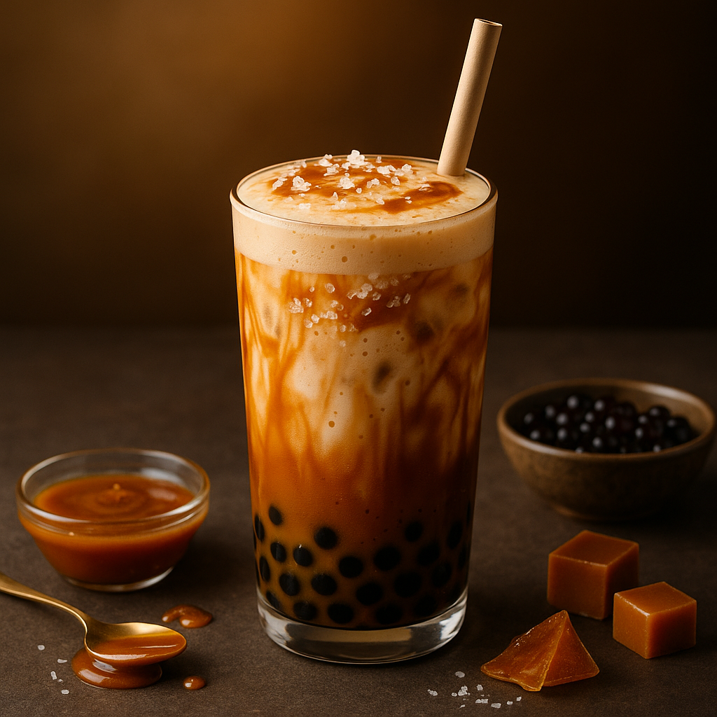 Sea Salt Caramel Bubble Tea Premix - 1kg