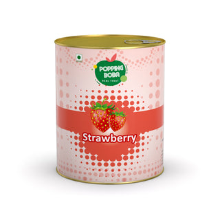 Strawberry Popping Boba - 1 kg