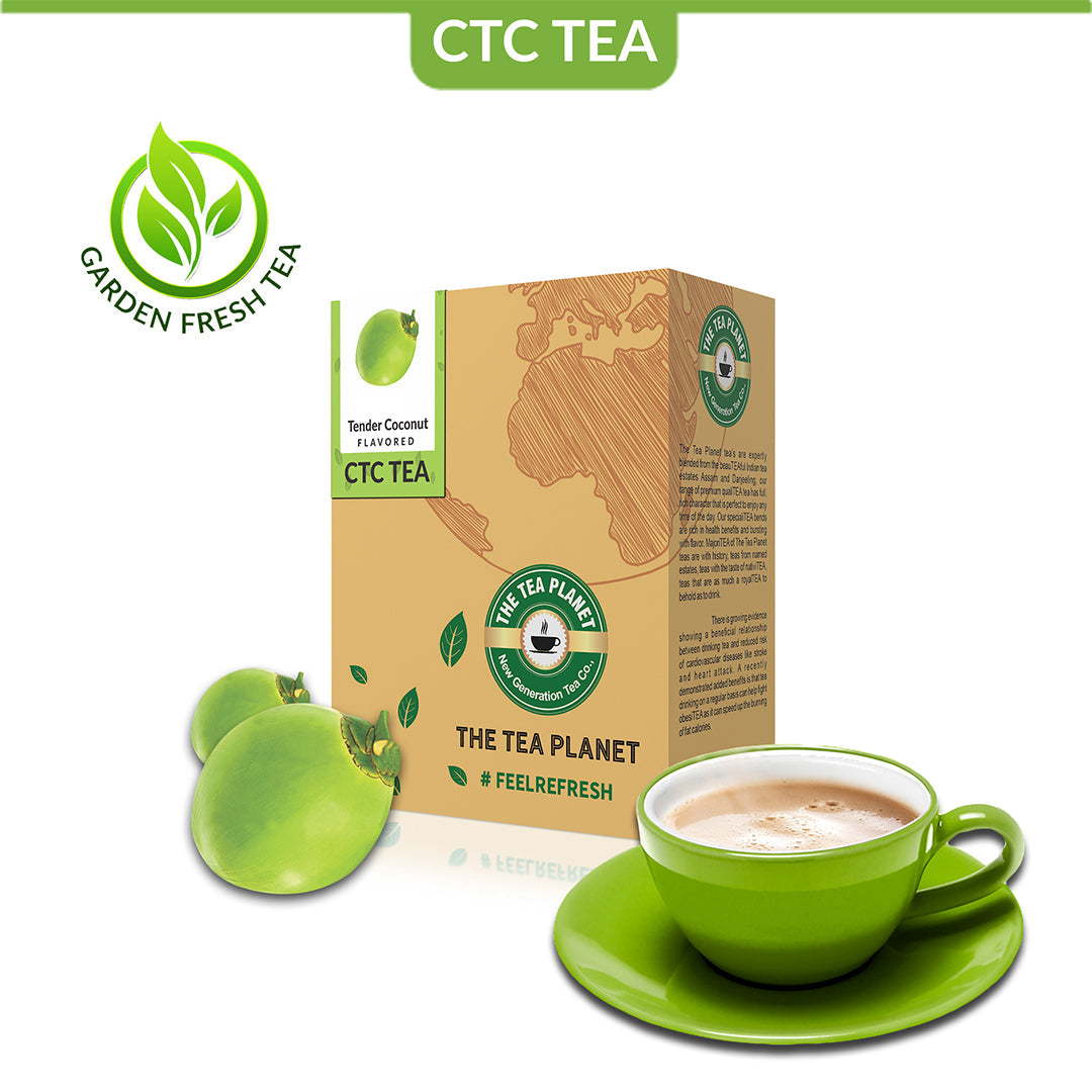 Tender Coconut Flavored CTC Tea - 200 gms