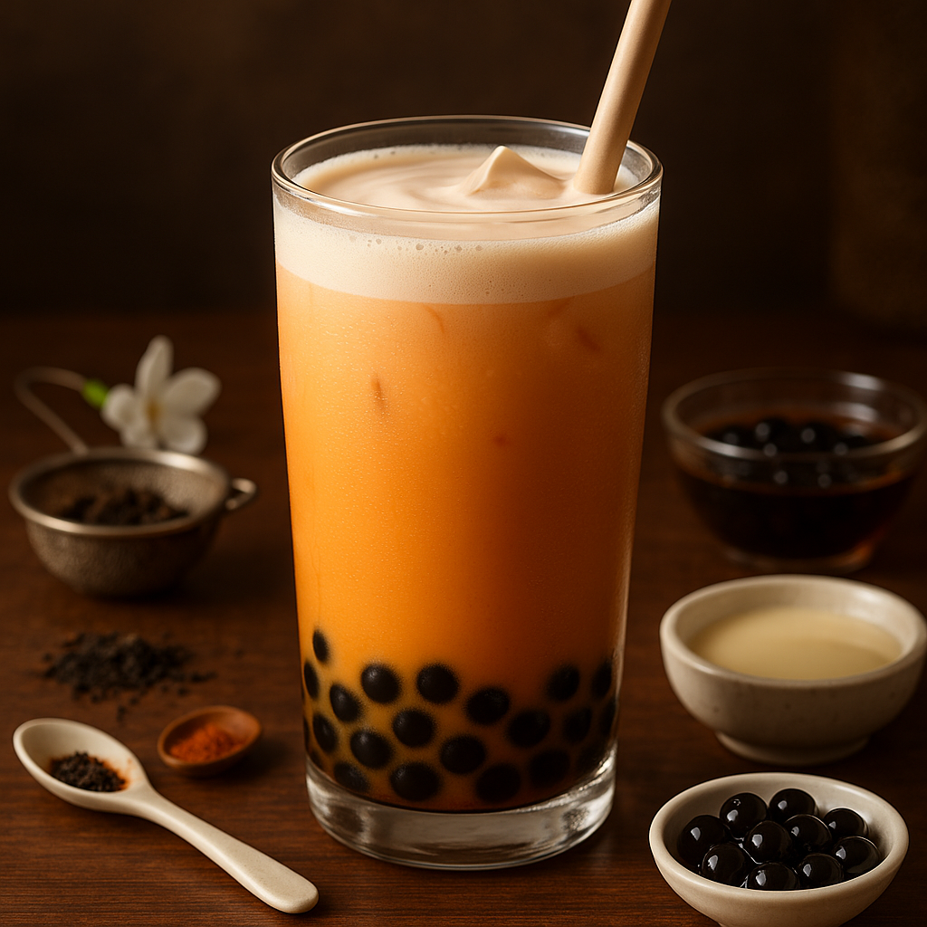 Thai Milk Bubble Tea Premix (3 in 1) - 1 Kg