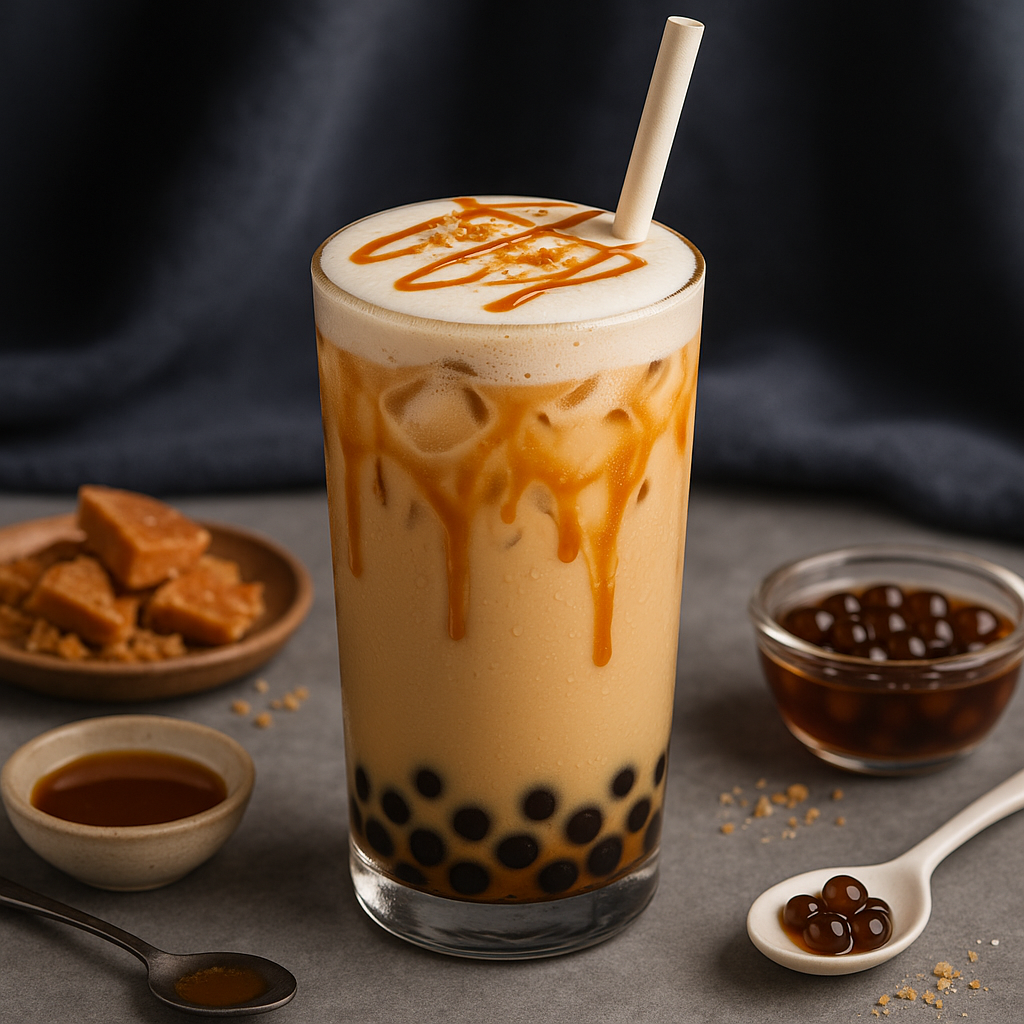 Toffee Caramel Bubble Tea Premix - 1kg