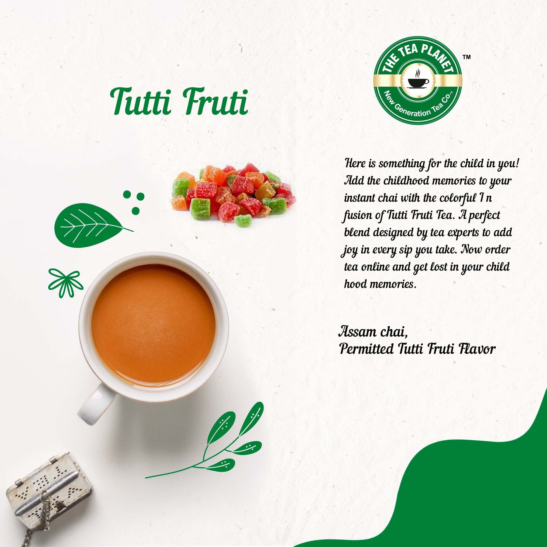 Tutti Fruti Flavored CTC Tea 3