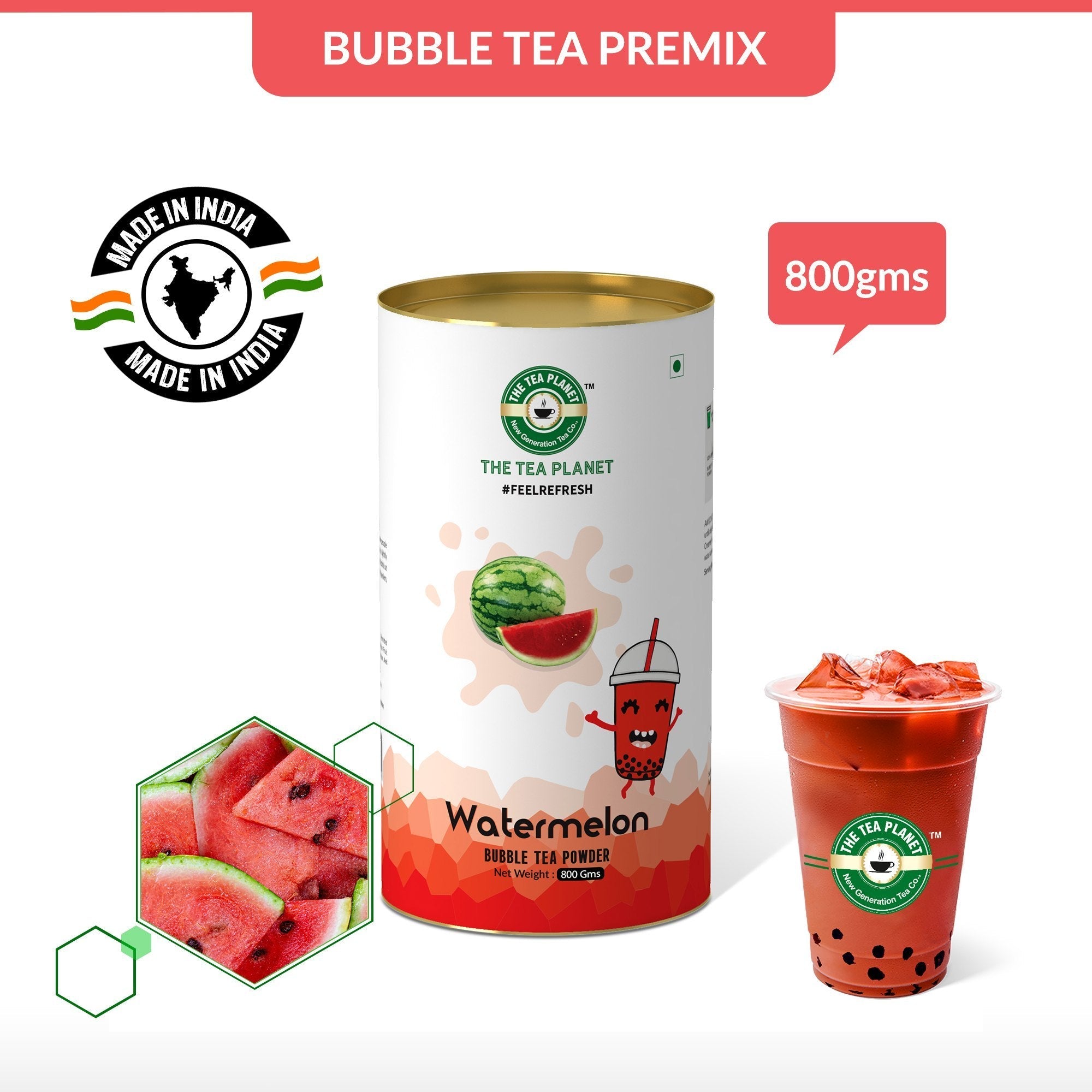 Watermelon Bubble Tea Premix