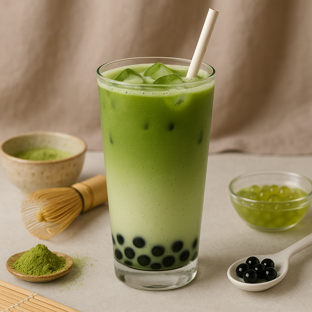 Classic Matcha Bubble Tea Premix (3 in 1) - 1Kg