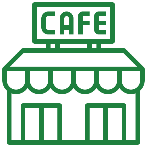 The tea planet Coffee Shop Icon 