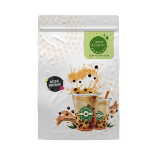 Green Apple Sin Fruit Bubble Tea Premix - 1 Kg