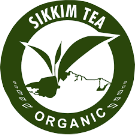 The tea Planet Sikkim Tea Organic Logo 