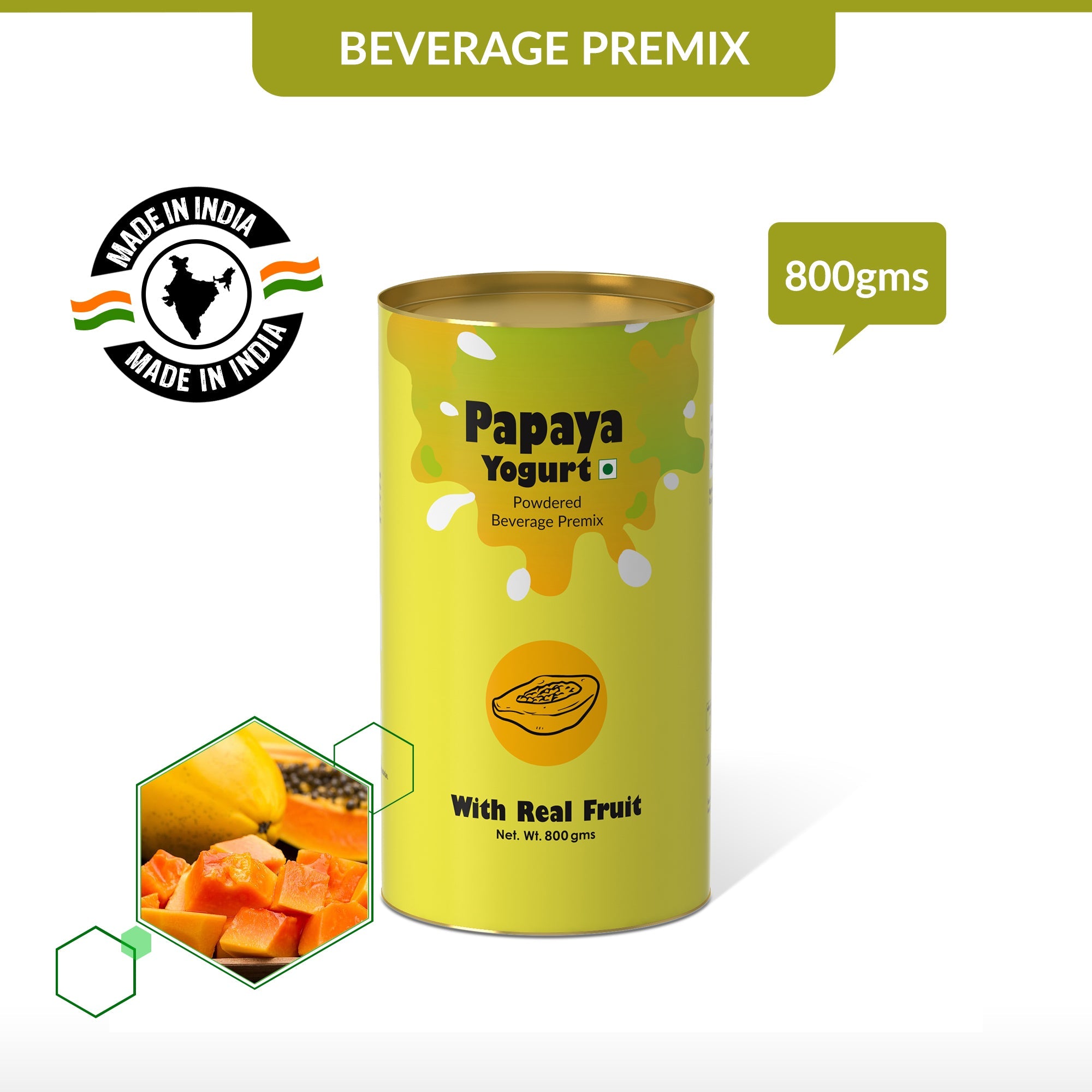 Papaya Yogurt Mix - 250 gms