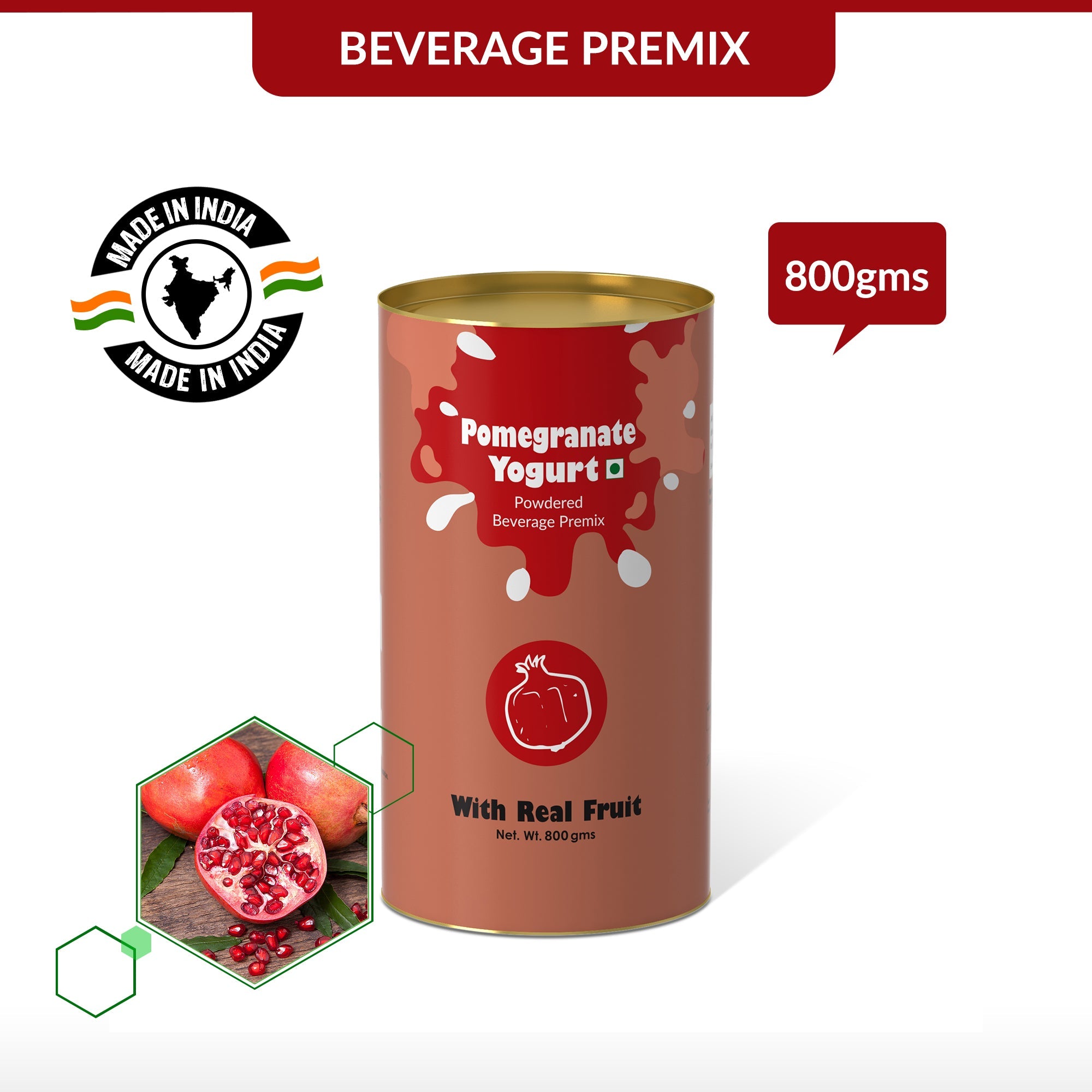 Pomegranate Yogurt Mix - 250 gms