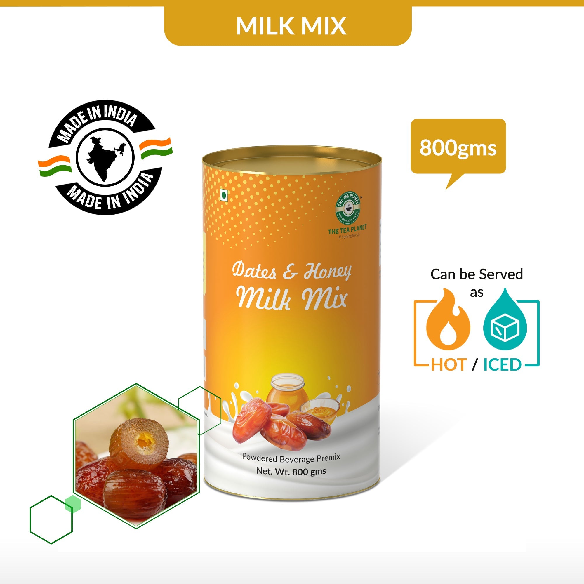 Dates & Honey Milk Mix - 250 gms