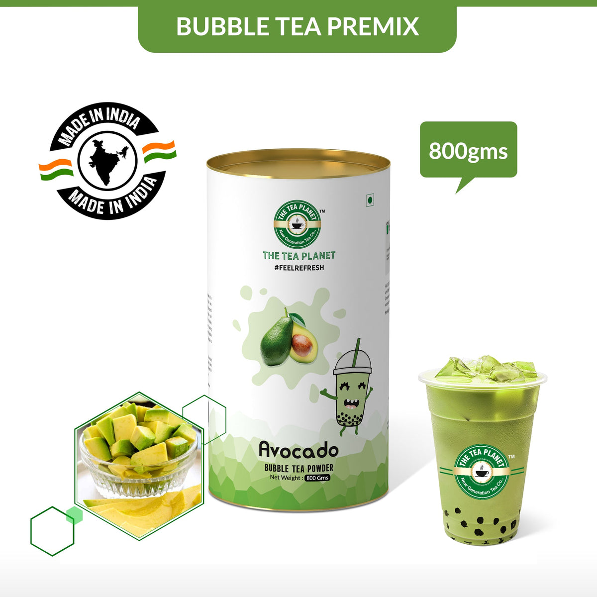 Avocado Bubble Tea Premix