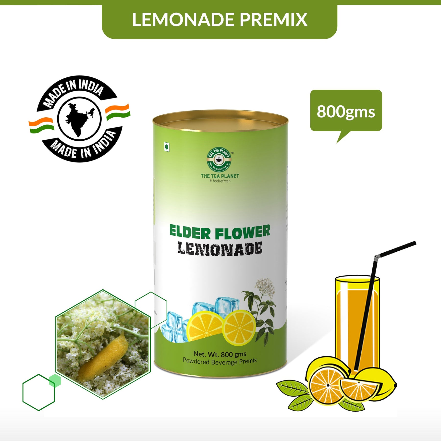 Elder Flower Lemonade Premix - 250 gms