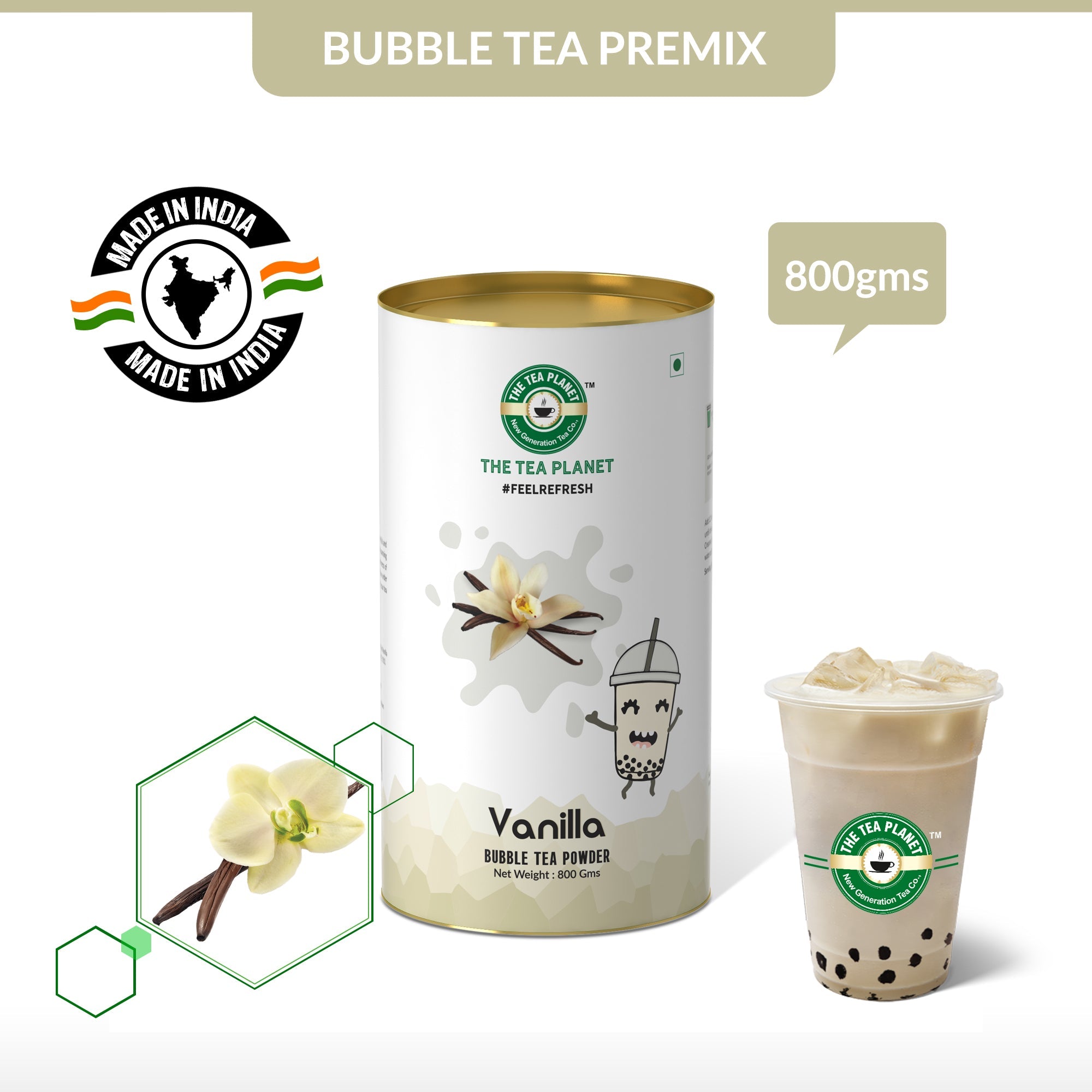 Vanilla Bubble Tea Premix