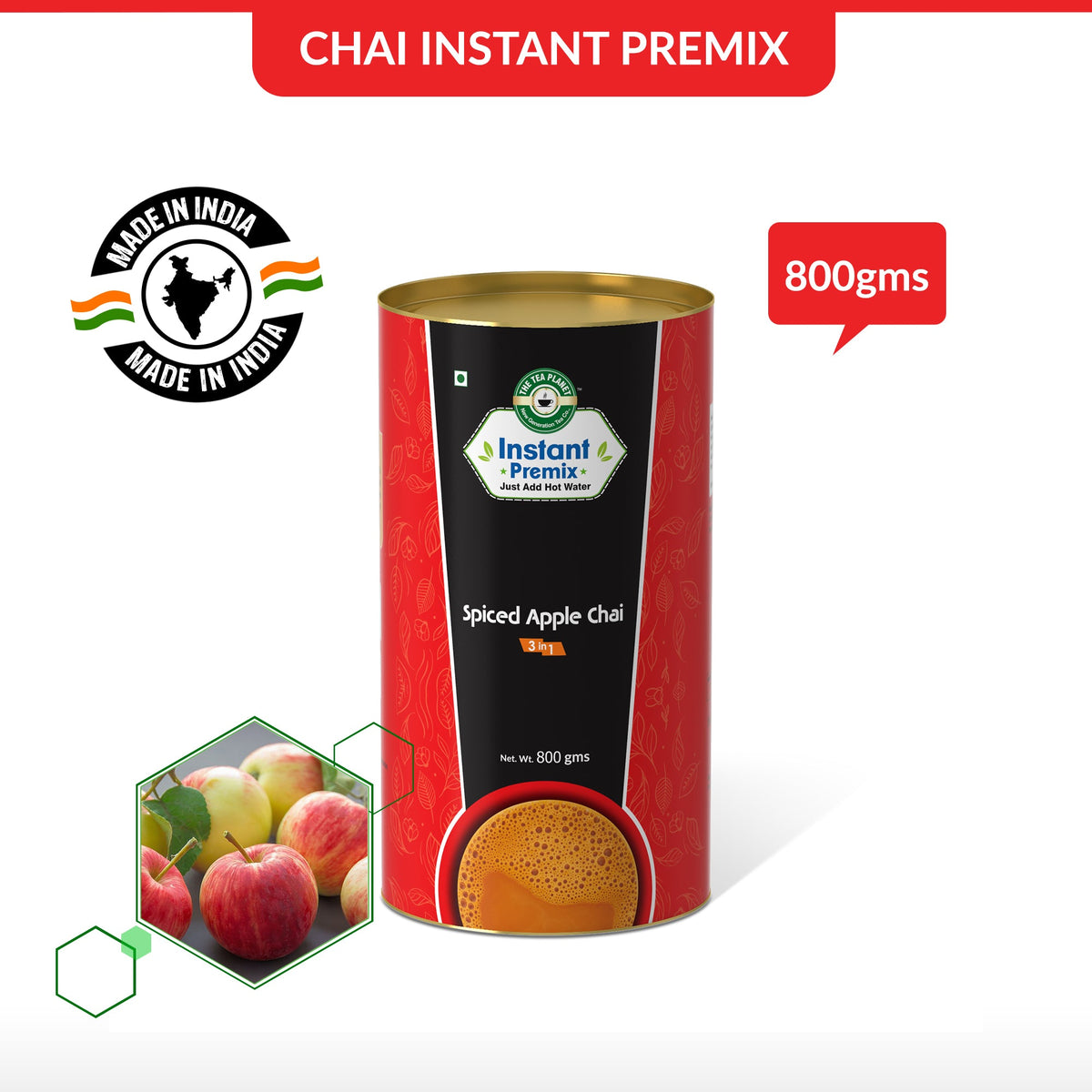 Spiced Apple Chai Premix (3 in 1)