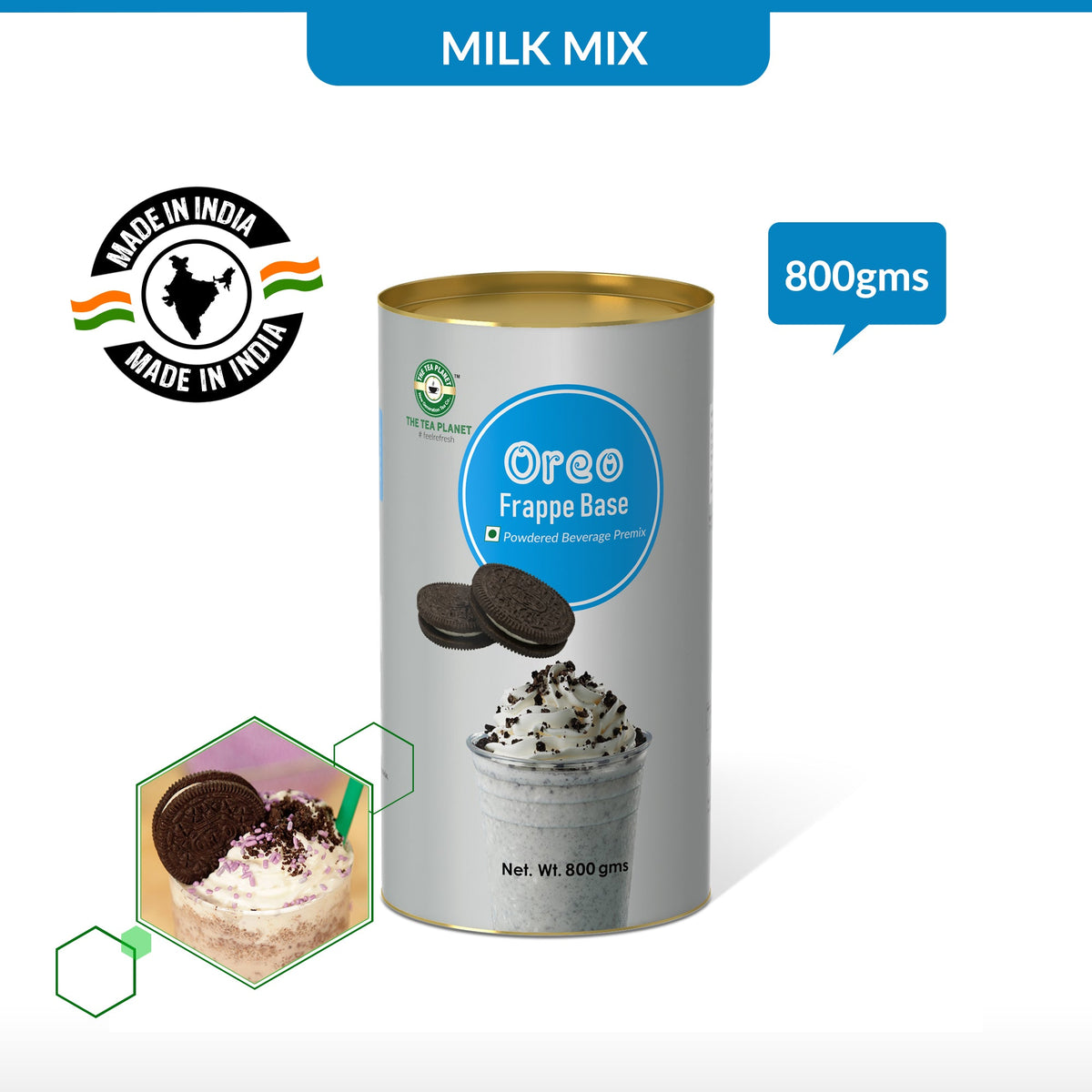 Oreo Frappe Base Milkshake Mix