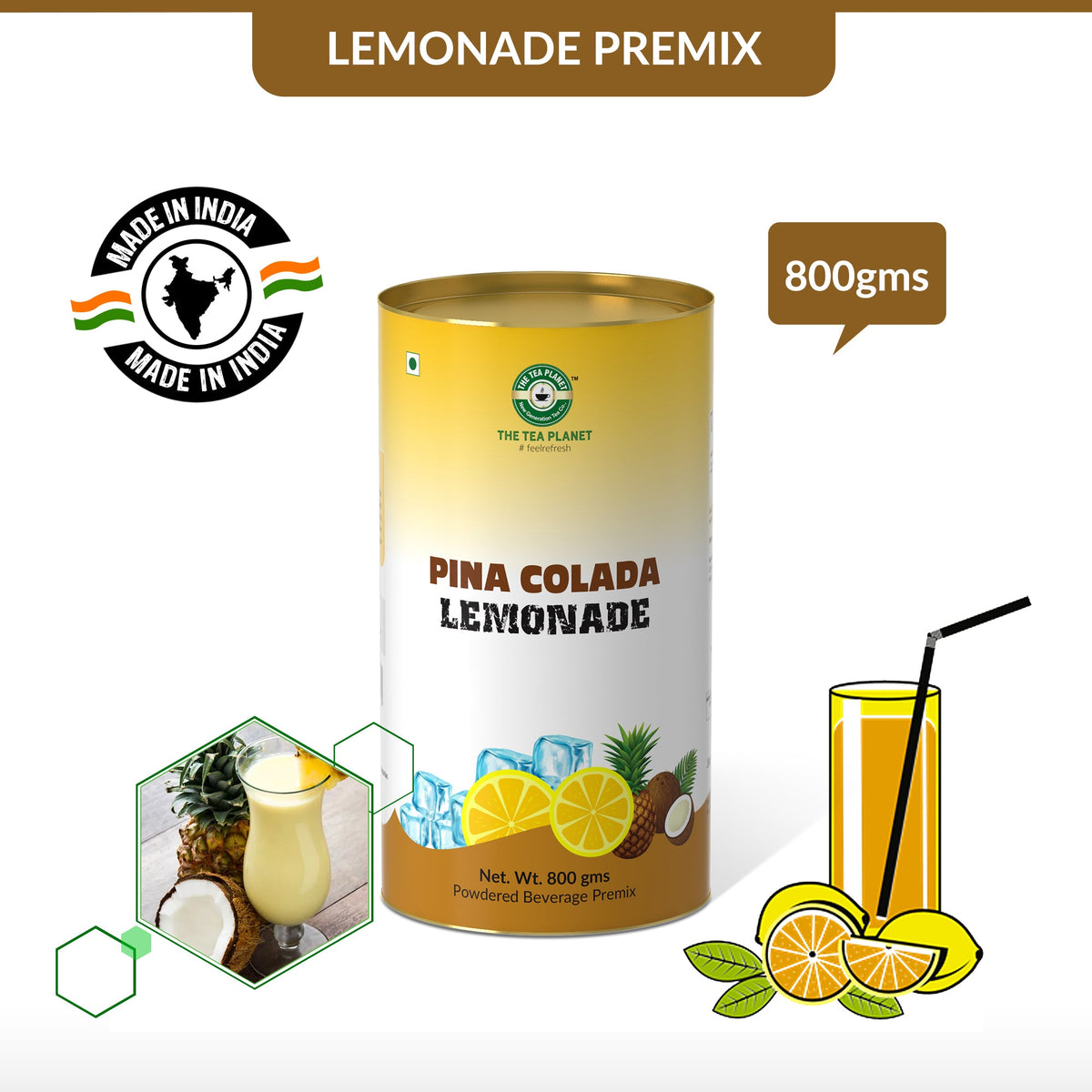 Pina Colada Lemonade Premix