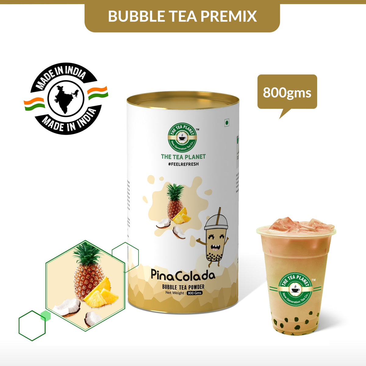 Pina Colada Bubble Tea Premix